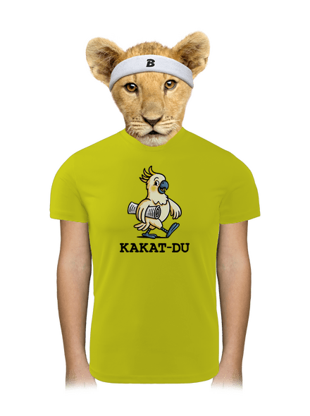 Kakat-du dětské sportovní tričko Neon Yellow