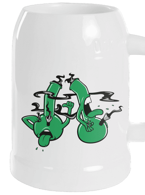 Bongo kašel půllitr White