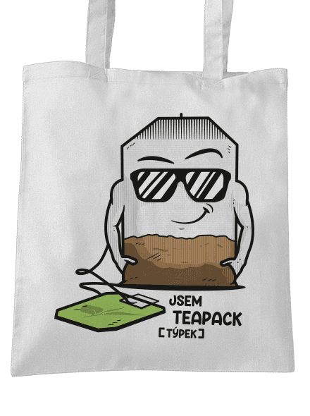 Čajový týpek taška White