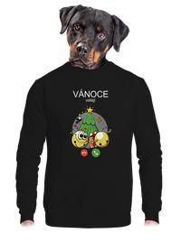 unisex mikina bez kapuce