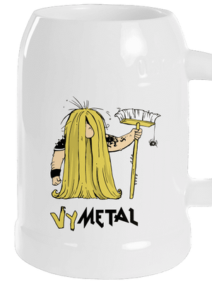 Metalista půllitr White