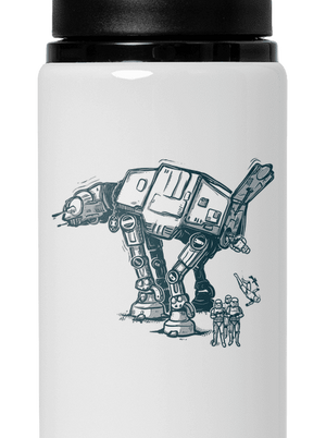 AT-AT lahev na vodu White