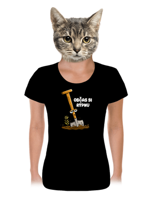 Občas si rýpnu dámské tričko Black