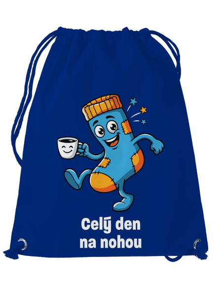 Na nohou vak Royal Blue Mal