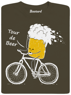 Tour de beer pánské dlouhý rukáv Urban Khaki