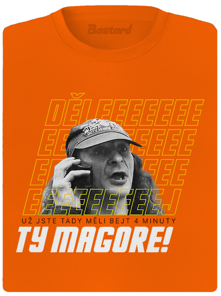 B18: Jiří Kára dámské sportovní tričko Neon Orange