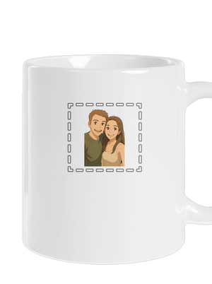 Ghibli efekt z vlastní fotky klasický hrnek White