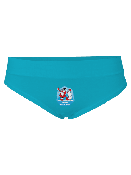 Chlast Christmas dámské kalhotky Turquoise