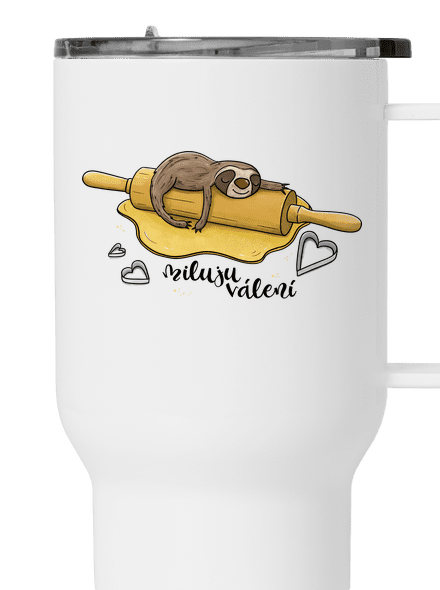 Miluju válení termohrnek White