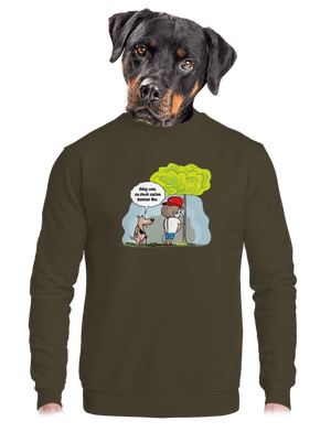 unisex mikina bez kapuce