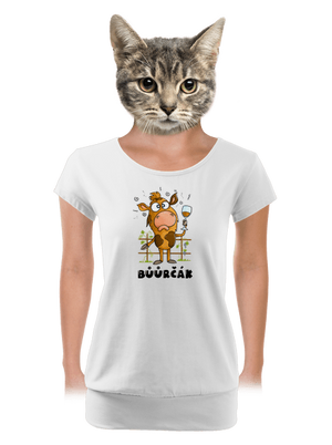 dámské tričko s lemem