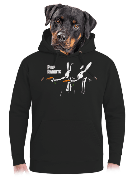 Historky z klobouku unisex mikina premium Dark Black