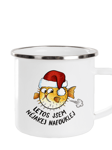 Jsem nafouklej plecháček White