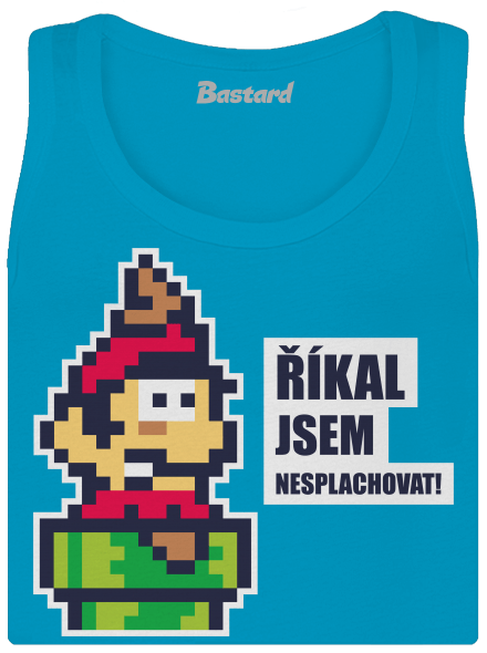 Nesplachovat dámské tílko klasické Blue Atol
