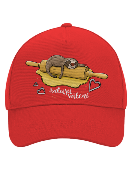 Miluju válení kšiltovka baseballka Classic Red