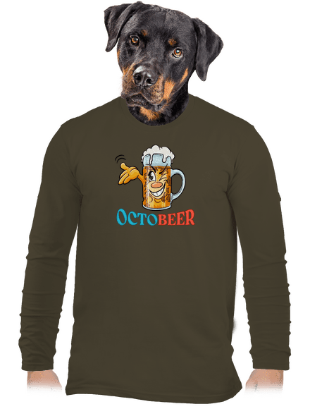 Octobeer pánské dlouhý rukáv Urban Khaki