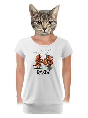 dámské tričko s lemem