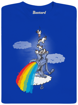 Jak vzniká duha pánské dlouhý rukáv Royal Blue