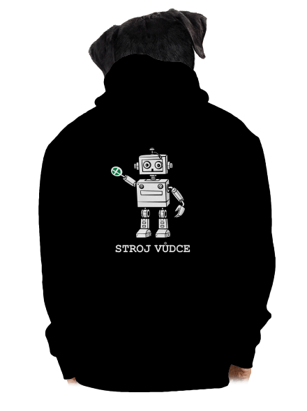 Strojvůdce pánská mikina na zip Black