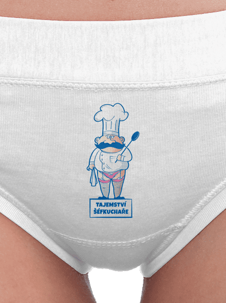 Tajemství šéfkuchaře dámské kalhotky White
