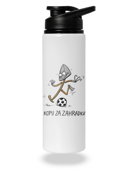 Kopu za zahrádku  lahev na vodu White