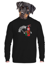 unisex mikina bez kapuce