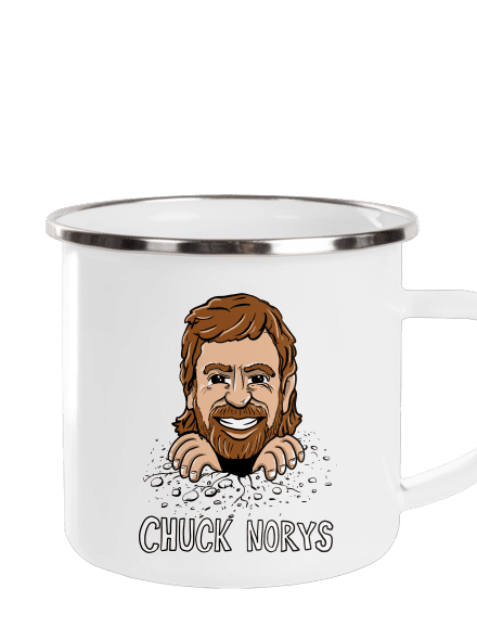 Chuck Norys plecháček White