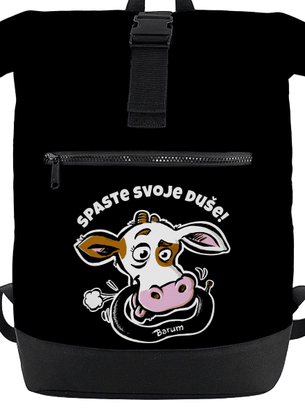 Spaste svoje duše batoh Black