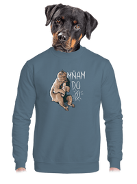 unisex mikina bez kapuce