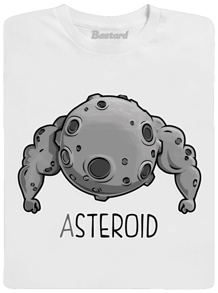 Asteroid pánské dlouhý rukáv White