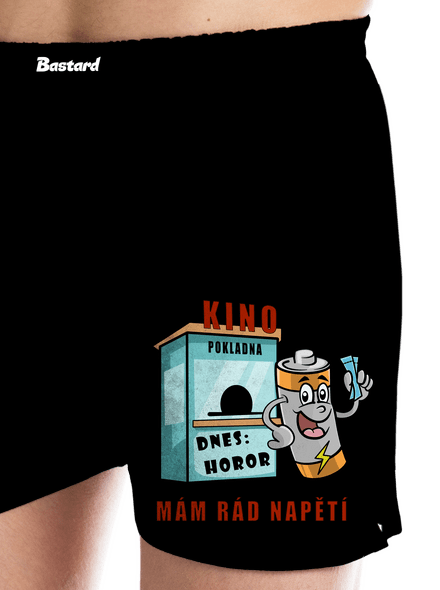 Mám rád napětí pánské trenky Black