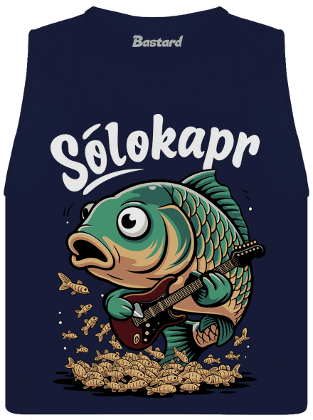 Sólokapr dámské tílko volné Navy
