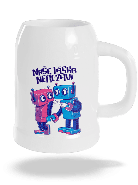Roboti půllitr White