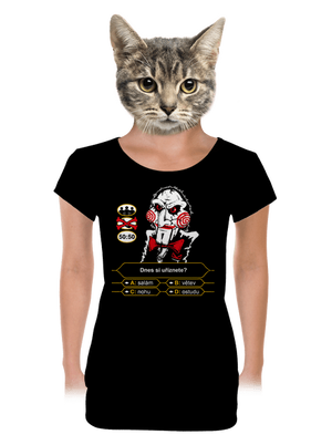 dámské tričko s lemem