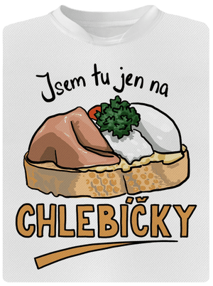 Na chlebíčky dětské sportovní tričko White
