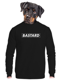 unisex mikina bez kapuce