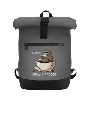 V pressu batoh Grey Marl