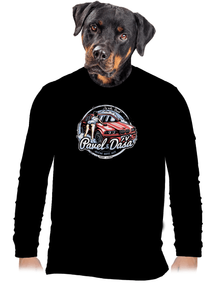 Automyčka Pavel pánské dlouhý rukáv Black