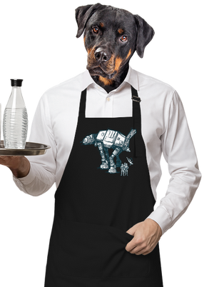 AT-AT zástěra Black