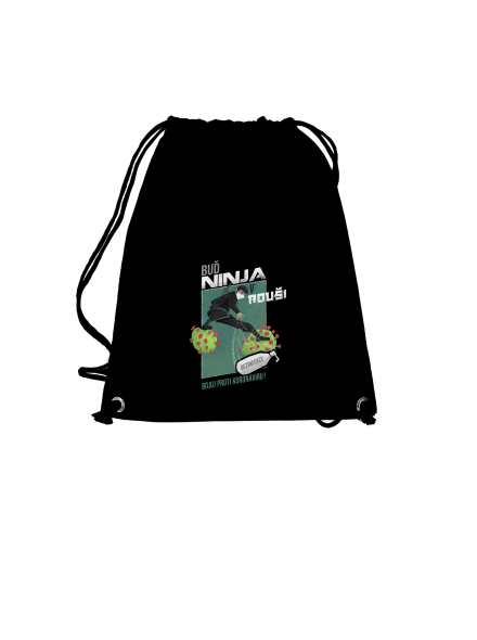 Ninja v rouši vak Black