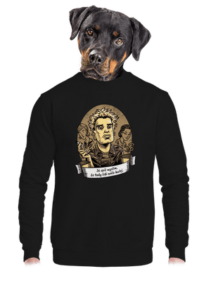 B14: Samotáři unisex mikina bez kapuce Black