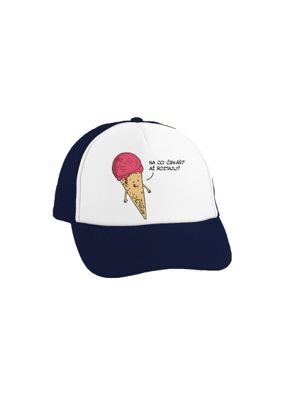 Zmrzlina kšiltovka truckerka French Navy cap
