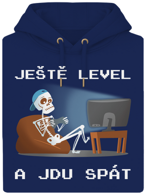 Ještě level unisex mikina premium Navy
