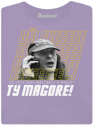 B18: Jiří Kára dámské tričko s lemem Lavender