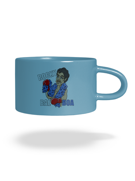 Rocky Bal boa hrnek makronka Blue Macaron