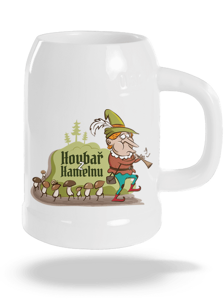 Houbař z Hamelnu půllitr White