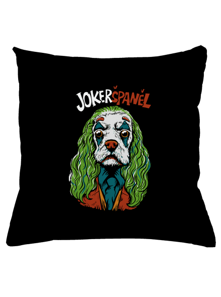 JokerŠpaněl polštář Black