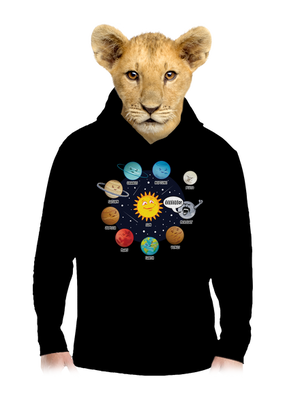 Mercury dětská mikina klokanka Black