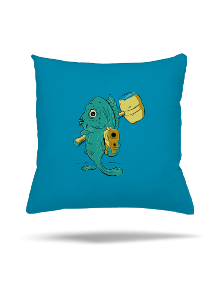 Poslední štědrovečerní polštář Blue Turquoise
