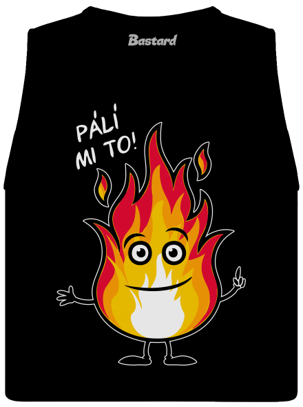 Pálí mi to dámské tílko volné Black
